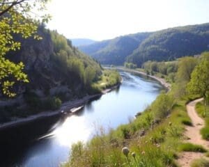 Wandelen langs de rivieren van de Ardèche, Frankrijk