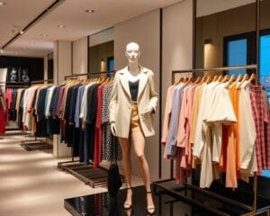 etalagepop en kleldingrekken