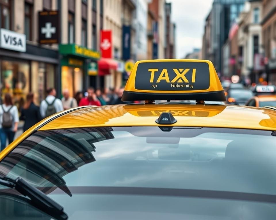 taxi op rekening