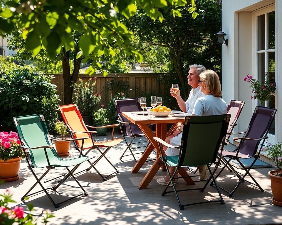 voordelen opvouwbare terrasstoelen