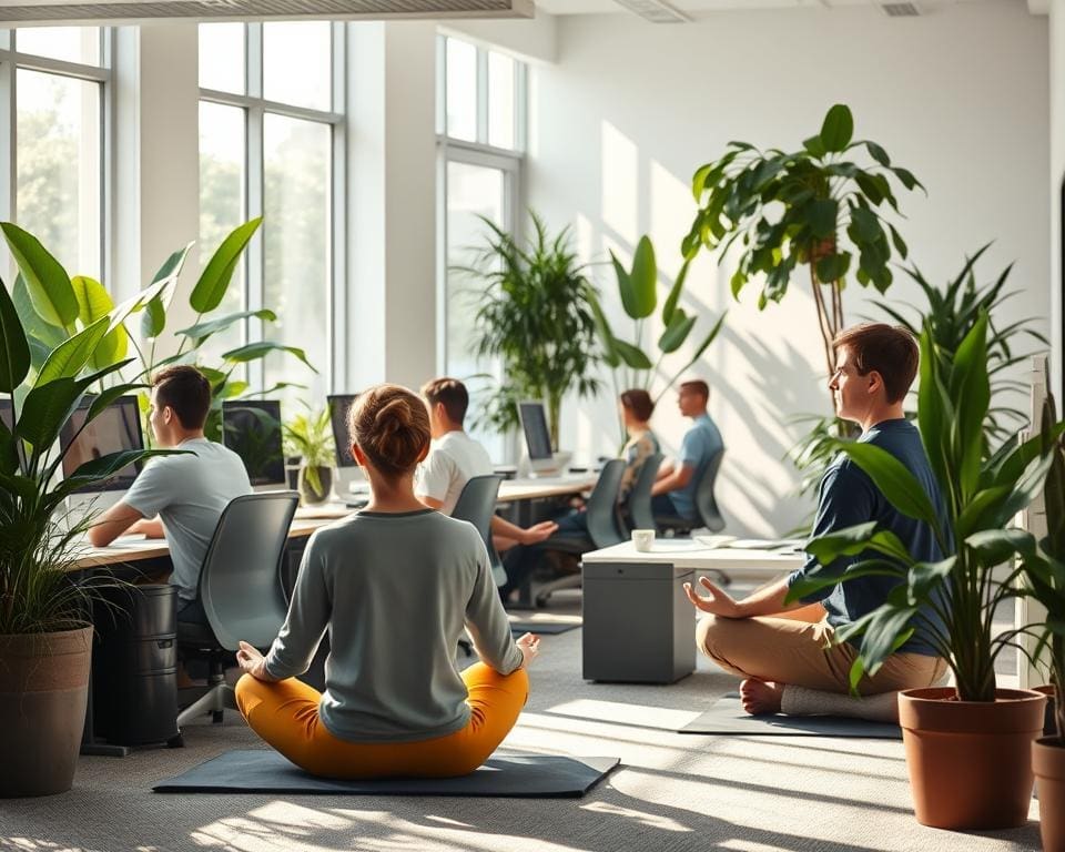 werkvloer stress verlagen met mindfulness