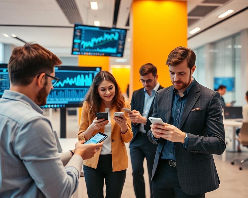 zakelijke mobiele toepassingen