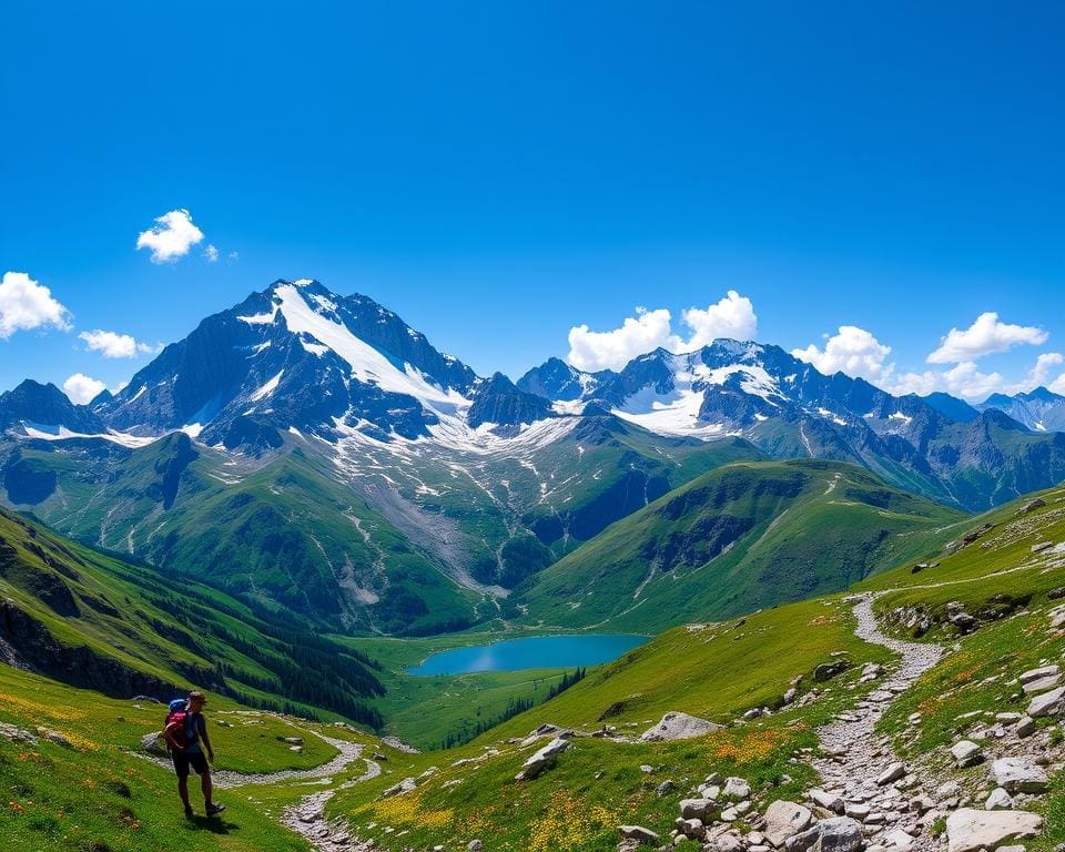 Bergen van de Alpen: avontuurlijke trektochten door de bergpassen