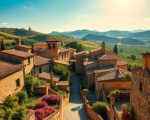 Bezienswaardigheden in de schilderachtige dorpen van Toscane