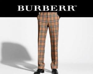 Burberry broeken: Tijdloos design met een Britse flair