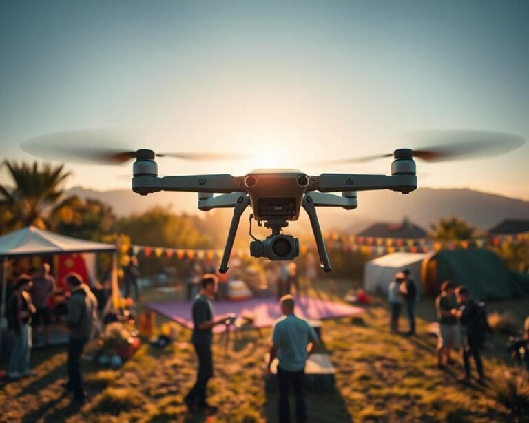 Drones in de filmindustrie: Innovatie in beeld