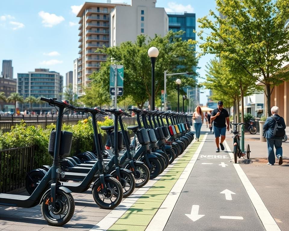 Elektrische scooters en steps