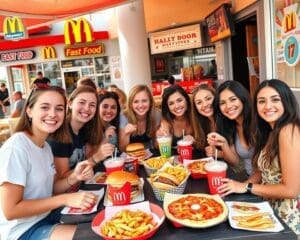 Eten met Vrienden: Favoriete Fastfoodketens voor Jongeren