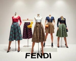 Fendi rokken: Voor een speelse en moderne look