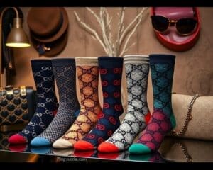 Gucci sokken: Luxe details voor elke outfit