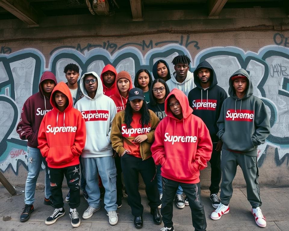 Iconisch Supreme hoodies in streetwear cultuur