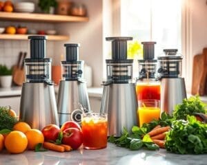 Kies de beste sapcentrifuges voor dagelijks vers sap
