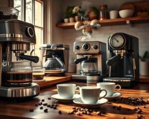 Koffiemachines voor een heerlijke kop koffie in de ochtend