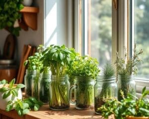 Kruidenpotjes voor verse kruiden in je keuken