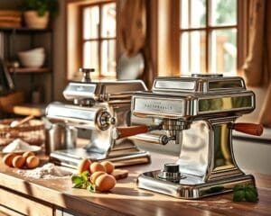 Luxe pastamachines voor de Italiaanse keuken