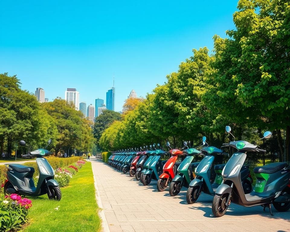 Milieuvriendelijke scooters en hun impact op luchtkwaliteit