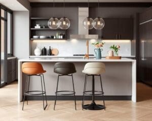 Moderne barkrukken voor een stijlvolle keuken