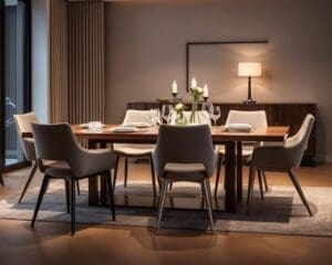 Moderne eetkamerstoelen voor een eigentijdse look
