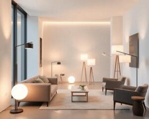 Moderne vloerlampen voor een strakke inrichting