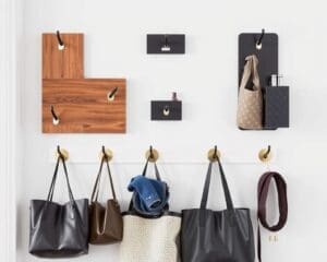 Moderne wandhaken voor slimme opbergoplossingen