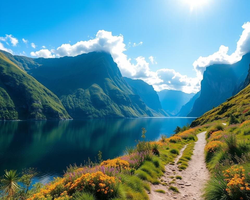 Natuurwandelingen langs de fjorden van Noorwegen