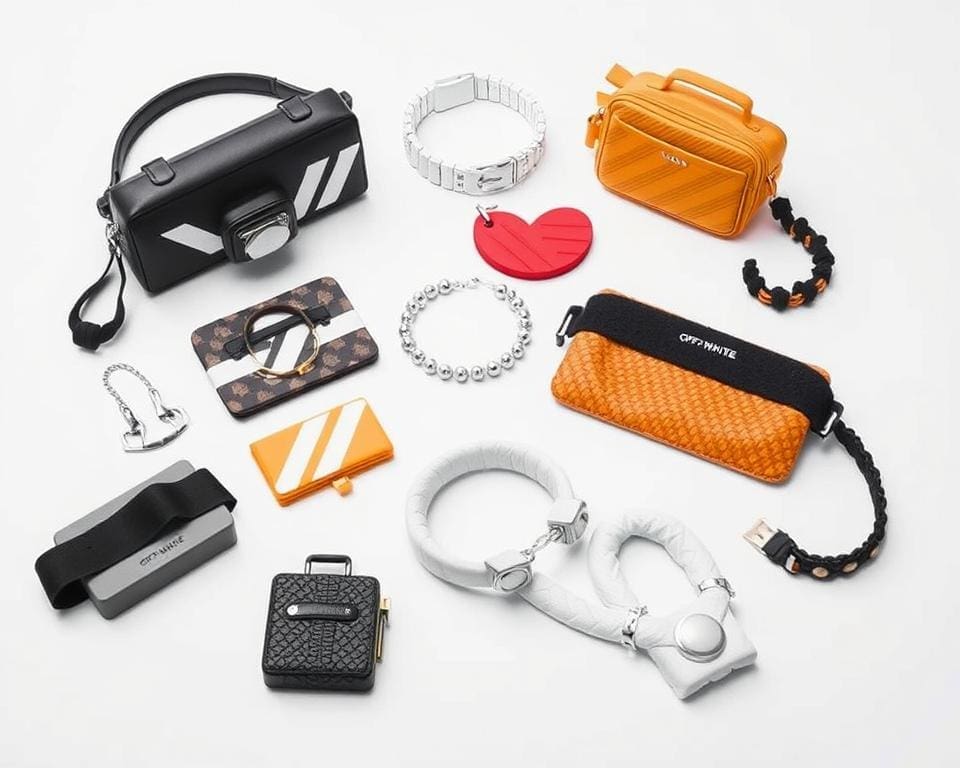 Off-White accessoires met innovatieve ontwerpen