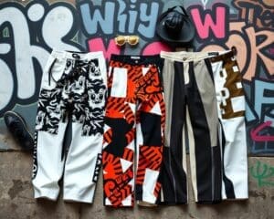 Off-White broeken: Gedurfde streetwear met een high-fashion twist