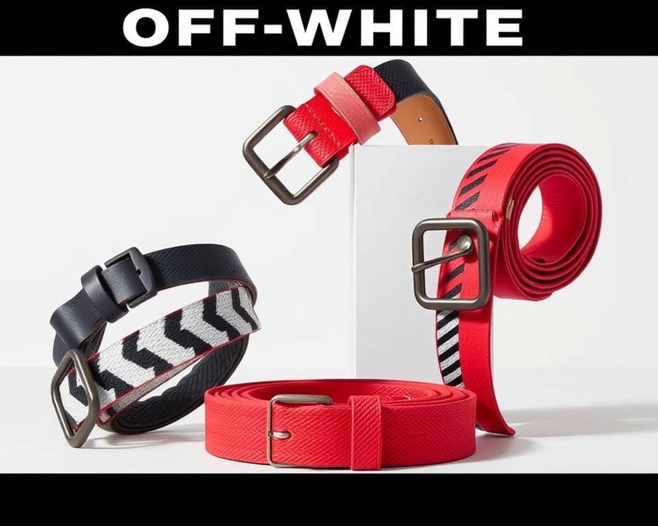 Off-White riemen: Voor een gedurfde en moderne twist