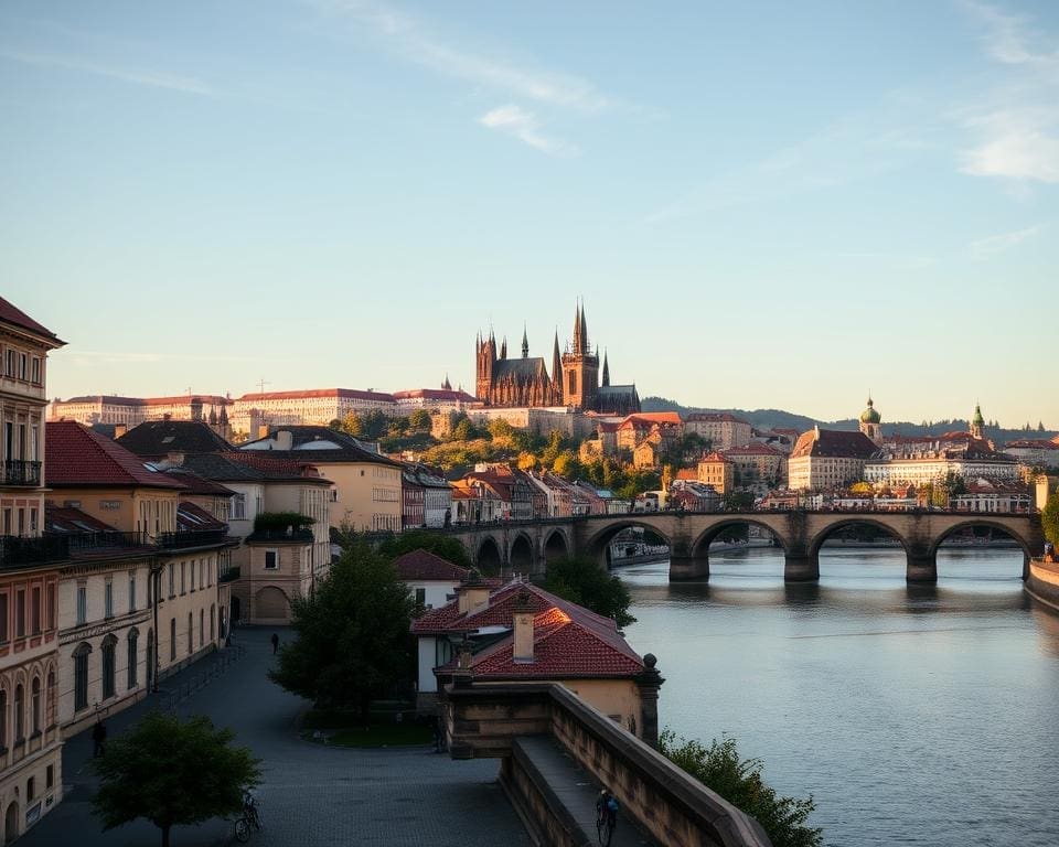 Reizen naar de historische stad Praag