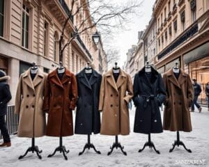 Saint Laurent mantels: Voor een verfijnde Parijse winterlook