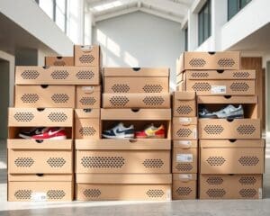 Schoenendozen met ventilatiegaten: Frisse schoenen, altijd