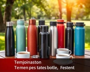 Thermosflessen voor het behouden van de juiste temperatuur