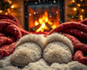 Warme pantoffels voor warme voeten in de winter