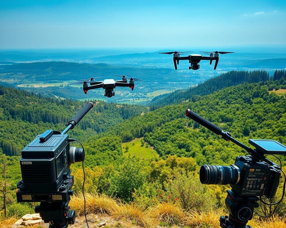 toepassing van drones in cinematografie