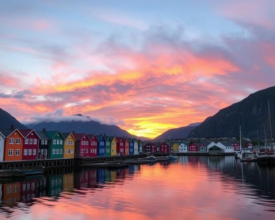 Bergen: kleurrijke huizen en indrukwekkende uitzichten