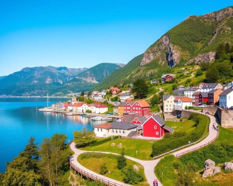 Bergen: wandeltochten langs de Noorse fjorden en kleurrijke huizen