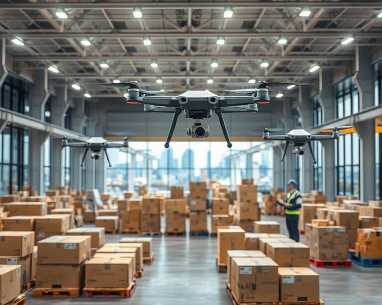 Drones in de logistiek: Efficiëntie door luchttransport