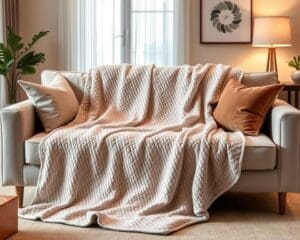 Elektrische dekens met een zelfreinigend systeem