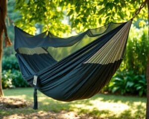 Hangmatten met een geïntegreerde zijkantbescherming