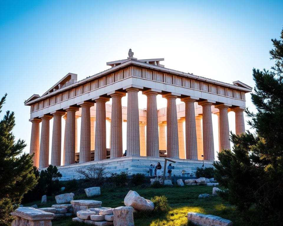 Het Parthenon Athene: Iconische Griekse architectuur bewonderen