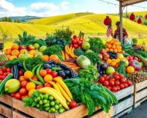 Het beste van lokale seizoensproducten benutten