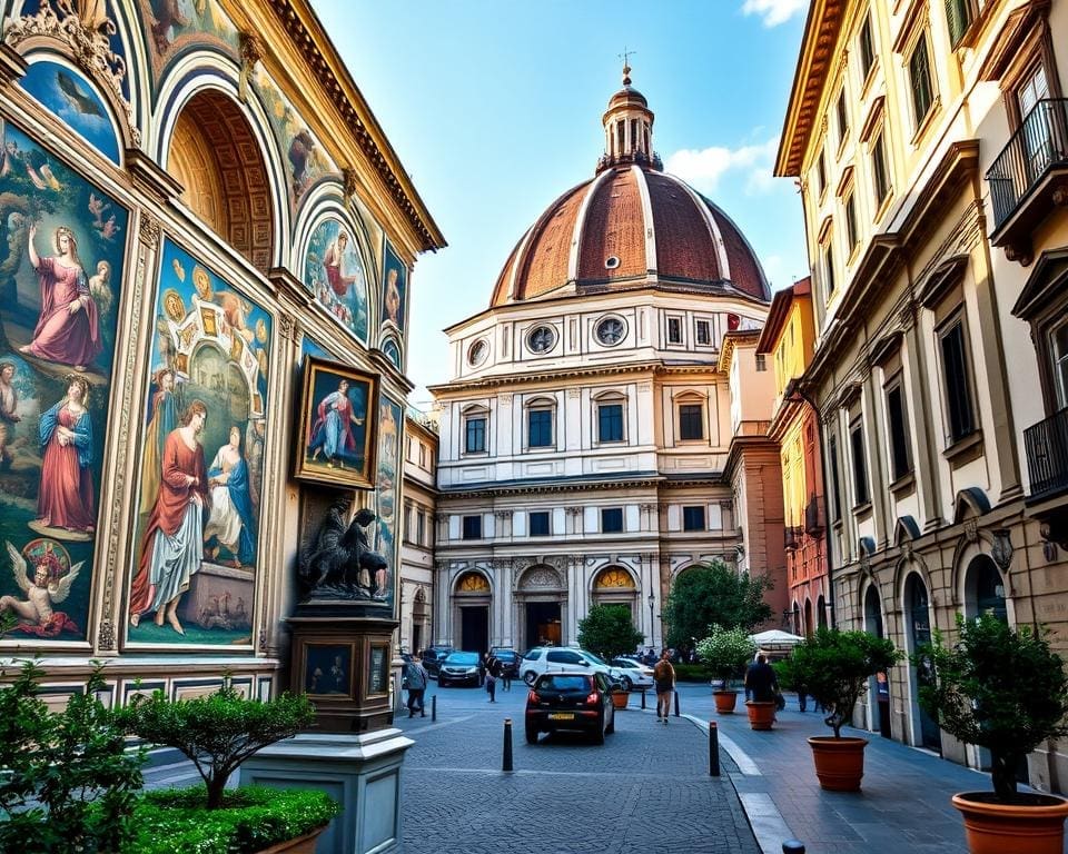 Italiaanse kunstwerken in Florence