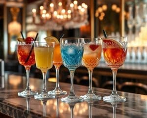 Luxe glazen voor verfijnde drankjes