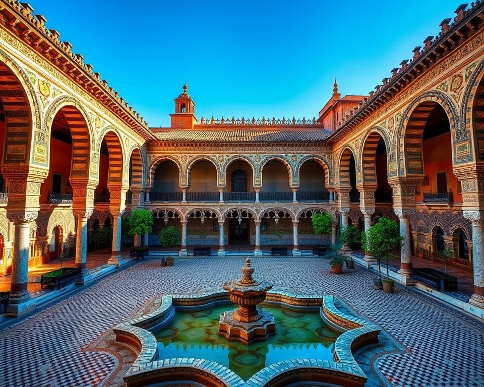 Moorse architectuur in Sevilla