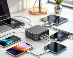 Opladers met meerdere poorten: Alle apparaten tegelijk opladen