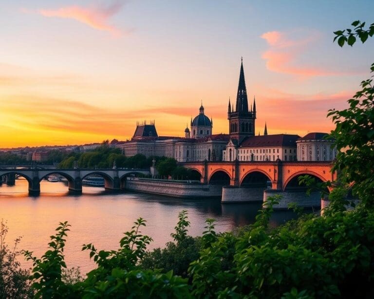 Praag: torens, bruggen en romantische uitzichten