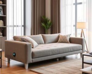 Slaapbanken met een ingebouwde USB-poort