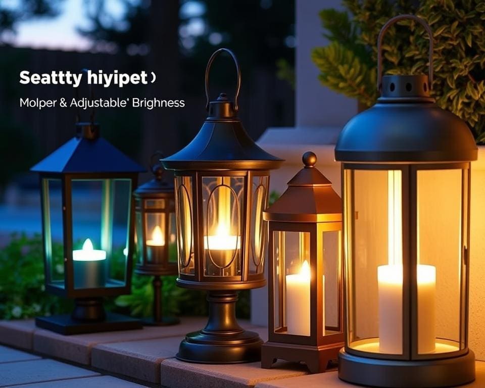 Tuinverlichting op afstand bedienbaar