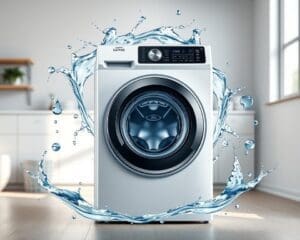 Wasmachines met een ingebouwde waterbesparende technologie