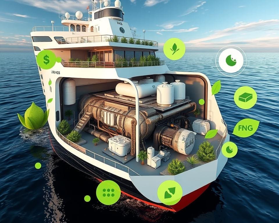 Wat zijn de voordelen van dual-fuel systemen in de scheepvaart?